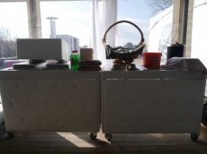 luxe catering buffet
