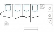 WC wagen groot